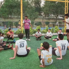 A post-session debrief with our young players. We believe reflection is key to learning, helping small lessons lead to big results.