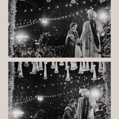 The Pheras, transformed into a magical, starry night scene with the power of black and white photography.