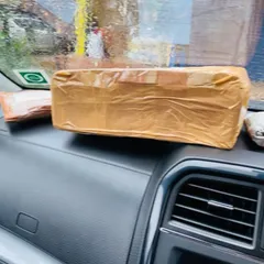 Another order ready for the post office run. I make sure every package is secure for its journey, whether it's going to a nearby town or a different state.