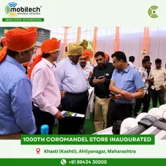 Our team demonstrating the mobile app and smart controllers to attendees at the Coromandel store inauguration event.