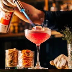 Indulge in the allure of our pink elixir. Each marshmallow-topped sip is a sweet symphony for your senses, because every moment deserves a touch of whimsy.