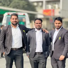 A candid shot with my associates outside the court. We rely on each other for support and advice.