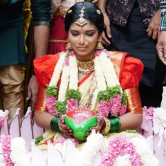 The personalized wedding coconut, seen here as part of the bride's ceremony. It's a small detail that makes for wonderful photos and memories.
