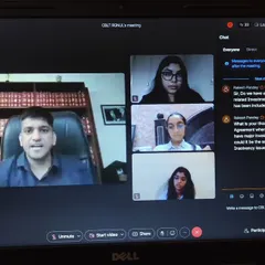 Delivering a virtual lecture on Cross-Border Insolvency, delving into the ambiguities between different foreign jurisdictions and the UNCITRAL law. My team and I stay updated on international best practices.