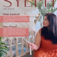 A feature from Sylph Creatives. As the founder of atinytwisted, I see every macramé piece as more than just decor. It’s a personal expression, a story told through knots.