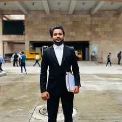 Holding a case file outside the Rohini District Court. This is part of my daily groundwork, ensuring all documents are in order before a hearing.