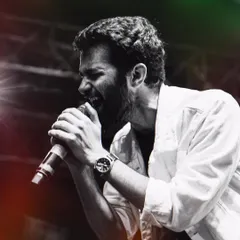 A powerful shot from a performance at Phoenix Marketcity, Bangalore. This captures the intensity and emotion I bring to every live show.