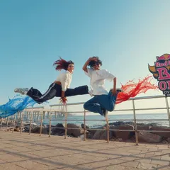 For Red Bull's promotional content, we created a visual splash. This shot combines the energy of the dancers with the iconic Mumbai sea face, creating a dynamic image that is both artistic and commercial.