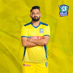In my Delhi Kings jersey. I believe a coach should not only teach but also demonstrate what it takes to compete at a high level.
