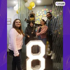 More happy faces from our 8th-anniversary celebration. Our members are the reason for our success, and we love celebrating these milestones with them.