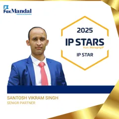 We celebrate our Senior Partner, Santosh Vikram Singh, for being recognized as a 2025 IP Star by ManagingIP. This award highlights the exceptional skill and dedication our leading practitioners bring to every client matter, particularly in complex trademark law.