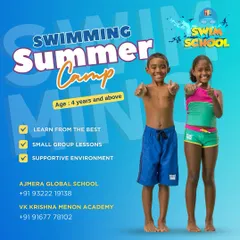 Make a splash this summer at our swimming camp. We offer lessons for kids aged 4 and up in small groups, creating a supportive environment where they can learn from the best and have fun.
