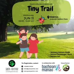 To celebrate the International Day of Play, we collaborated with Bachpan Manao to host a free sensory nature walk and art session in Pune.