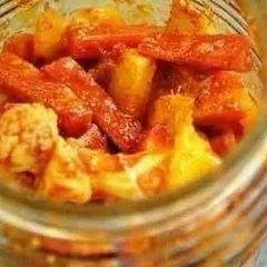 This Gobi Gajar Shalgam pickle is made from a recipe passed down through generations. It's the authentic taste of my granny's love in a jar.