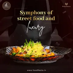 Here is my Chaat Theorem in action. A beautifully plated bowl of gourmet street food, where traditional desi flavours meet sophisticated presentation, creating a symphony of taste and luxury.