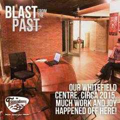 Our Whitefield centre, circa 2015. T2 before T2! Much work and joy happened here. Hope our old students from this branch remember it well.