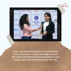 It was a privilege to share the stage with experienced entrepreneurs and judges at the Parle Bazaar event. I am grateful for the invitation and the valuable insights I learned from everyone there.