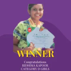 Hearty congratulations to our student, Ridhima Kapoor, for her victory in the IGU South Zone Junior Tournament. Her success is a testament to her hard work and the effectiveness of our competitive training program.