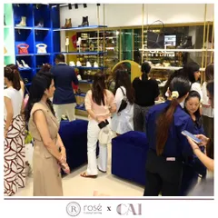 A shot from inside the CAI store launch in Delhi, an event we were the official food and catering partner for. It was a pleasure serving our delectable delights to such a stylish crowd.