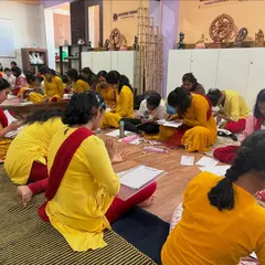 Another view of our students taking their annual theory exams. We provide a quiet and organized environment for them to concentrate and demonstrate their knowledge.