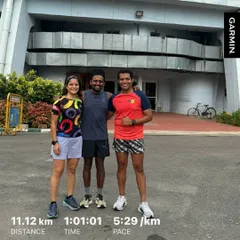 A well-spent Monday morning with my good friends and fellow coaches. We support each other's training, with one runner doing 22km and another 30km, setting the tone for the season ahead.