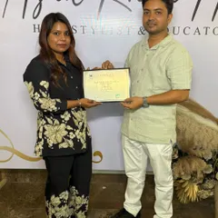 Celebrating another graduate of the Azad Khan Hair masterclass. She is now equipped with the skills for high-end bridal and fashion hairstyling.
