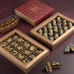 My new creation for this Diwali is the Kunafa chocolate collection, and I think you'll love it. These eggless and no added sugar treats are available for shipping across India.