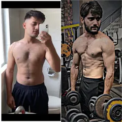 From a soft physique to a hard, athletic build. This fat-to-fit transformation was driven by intense training sessions and a disciplined approach to nutrition.