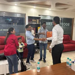 A smile on our client's face is the true definition of success. We cherish these moments of partnership and celebration at our office.