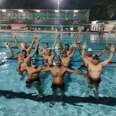 The Master Class in action. We offer exclusive, guided training programs for adult swimmers, creating a community of motivated individuals who push each other to succeed.