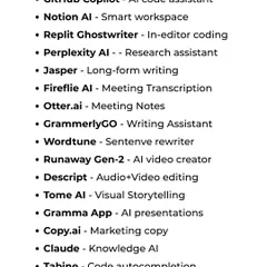 Here is a list of powerful AI tools that can act as your superpower. It includes AI code assistants like GitHub Copilot, research assistants like Perplexity AI, and visual storytelling tools like Tome AI.