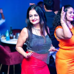 A guest enjoying the music at Catch Up HSR layout. Seeing people smile and dance freely is the reason I do what I do.