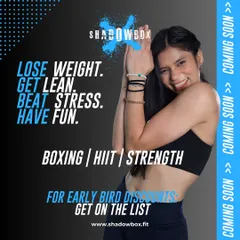 Lose weight, get lean, beat stress, and have fun. We're opening soon and offering early bird discounts for those who get on the list. Visit our website to sign up.