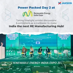 Day 2 of the Renewable Energy India Expo was power-packed with discussions on making India the next great renewable energy manufacturing hub. We were proud to be at the forefront of these conversations, sharing our vision and expertise.