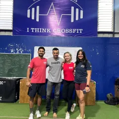 Our head coaches with the seminar staff. Hosting these events allows us to contribute to the growth of the CrossFit community in the region.