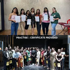 It’s more than just a class, it’s a community! Here are some of my amazing students from a recent masterclass, looking confident with their certificates. We learn, we practice, and we have a lot of fun together.
