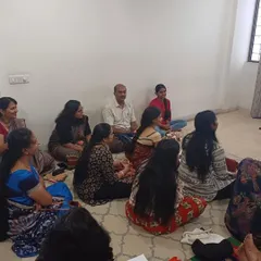 A candid moment from a workshop at the Indian Music Experience Museum. It is always an enriching experience to meet a room full of Bhavageethe lovers and share our collective passion for this art form.