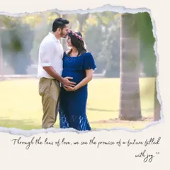A tender forehead kiss is a timeless expression of love and protection. This outdoor couple's portrait captures a quiet, intimate moment, beautifully framed to feel like a cherished memory.