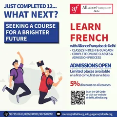 For students seeking a course for a brighter future after completing their studies, learning French opens up a world of opportunities. We offer complete online classes and a simple admission process.