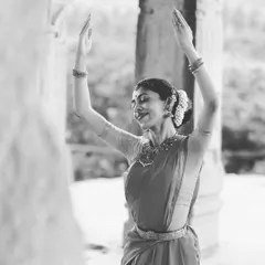 The bliss of dancing for the gods in Hampi. This photo captures a moment of connection between dance, devotion, and a sacred space. I often draw inspiration from history and nature to create site-specific or thematically rich choreography.