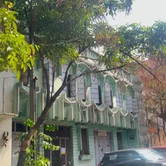 The unique architecture of a building in Malleswaram that caught my eye. The patterns and textures are a great subject for an urban sketch.