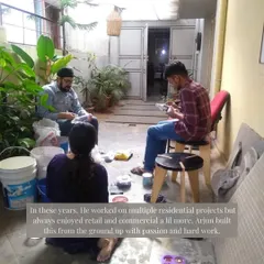 In the early years, Arjun worked on multiple residential projects but always had a special love for retail and commercial design. He built this studio from the ground up with passion and hard work.