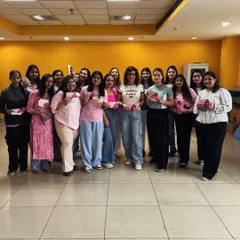The wonderful team at KiwiTech holding up their tokens of appreciation after our session. I was so happy to be a part of their celebration of women in the workplace.