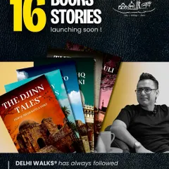 Delhi Walks has always followed the whispers of the city. Now, the echoes are getting louder. Our 16-part book series is a tribute to Delhi's soul, and this is just the beginning.