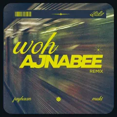 The official artwork for my "Woh Ajnabee" remix, my first official collaboration with Mukt. This is EMOPiano at its finest.
