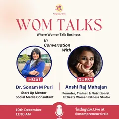 It's important to me to share what I've learned. I was happy to be a guest on Wom Talks to discuss my journey and my approach to holistic fitness, which includes everything from diet consultation and yoga to weight training and pilates.