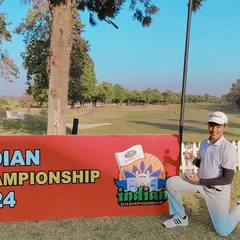 Siddhant Sharma, the US Kids Golf Indian Champion. He posted solid scores under tough weather conditions, proving his mental toughness and the strength of his game.