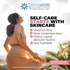 On International Self-Care Day and every day, remember that self-care starts with skincare. A good routine is not just about looking good; it's about protecting your skin's health for the long term.