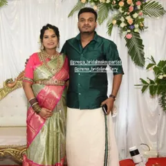 For her second look, Bhagya changed into a lighter green and pink saree, but the same versatile jewellery set worked beautifully. This shows how you can mix and match for your events.