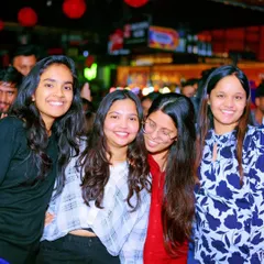 The smiles and laughter of the crowd are the best feedback. It's a great feeling to see everyone enjoying the music and the atmosphere.